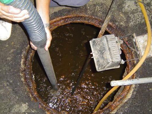 松山湖隔油池清理